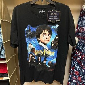 Harry Potter Black Graphic T-Shirt